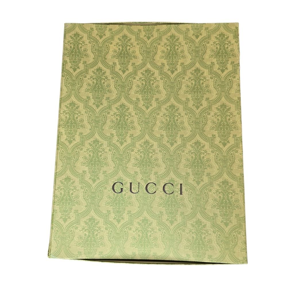 Authentic Gucci Empty Green Embossed Magnetic Box… - image 5